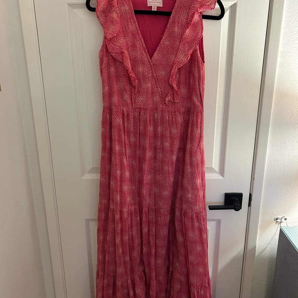 Banjanan Vibrant Pink Maxi Dress